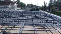 СТРОИТЕЛЬСТВО ДОМА ИЗ ГАЗОБЕТОНА . Декоративная штукатурка фасада. - СтройЛюкс