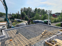 СТРОИТЕЛЬСТВО ДОМА ИЗ ГАЗОБЕТОНА . Декоративная штукатурка фасада. - СтройЛюкс