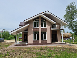 СТРОИТЕЛЬСТВО ДОМА ИЗ ГАЗОБЕТОНА . Декоративная штукатурка фасада. - СтройЛюкс