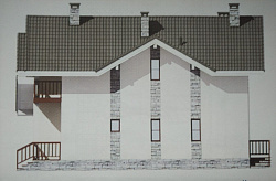 СТРОИТЕЛЬСТВО ДОМА ИЗ ГАЗОБЕТОНА . Декоративная штукатурка фасада. - СтройЛюкс