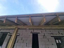 Строительство гаража из газобетона в скандинавском стиле - СтройЛюкс