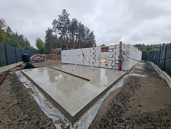 Строительство гаража из газобетона в скандинавском стиле - СтройЛюкс