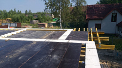 СТРОИТЕЛЬСТВО ДОМА ИЗ ГАЗОБЕТОНА . Декоративная штукатурка фасада. - СтройЛюкс