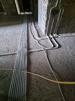 Дом из керамзитобетонных блоков 450 м² с облицовкой - детальное фото