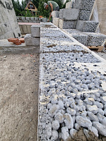 Дом из керамзитобетонных блоков 450 м² с облицовкой - детальное фото