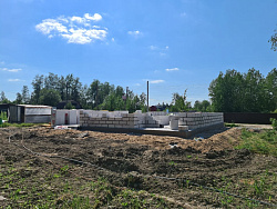 СТРОИТЕЛЬСТВО ДОМА ИЗ ГАЗОБЕТОНА . Декоративная штукатурка фасада. - СтройЛюкс