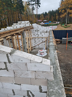 Строительство гаража из газобетона в скандинавском стиле - СтройЛюкс