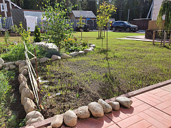 ДОМ ИЗ ГАЗОБЕТОНА И БЛАГОУСТРОЙСТВО УЧАСТКА - СтройЛюкс