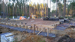 Фундаментная плита с бассейном - СтройЛюкс