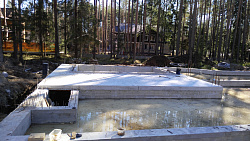 Фундаментная плита с бассейном - СтройЛюкс