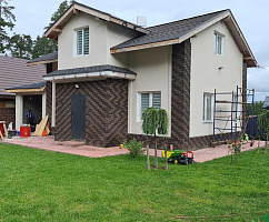 ДОМ ИЗ ГАЗОБЕТОНА И БЛАГОУСТРОЙСТВО УЧАСТКА - СтройЛюкс