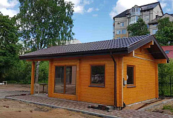 БАНЯ ПОД КЛЮЧ ИЗ КЛЕЕНОГО БРУСА - СтройЛюкс