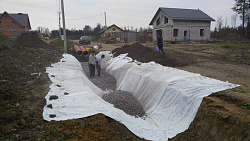 УСТРОЙСТВО ВЪЕЗДА НА УЧАСТОК ЧЕРЕЗ ДРЕНАЖНУЮ КАНАВУ - СтройЛюкс