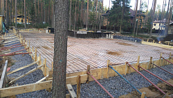 Фундаментная плита с бассейном - СтройЛюкс