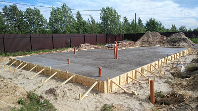 СНТ Островки "ФУНДАМЕНТНАЯ ПЛИТА"