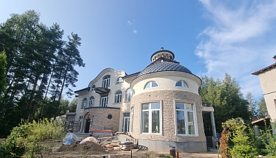 ДОМ ИЗ КЕРАМЗИТОБЕТОННЫХ БЛОКОВ. Цокольный этаж.