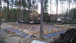 Фундаментная плита с бассейном - СтройЛюкс