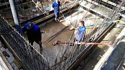 Фундаментная плита с бассейном - СтройЛюкс