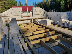 ДОМ ИЗ ГАЗОБЕТОНА И БЛАГОУСТРОЙСТВО УЧАСТКА - СтройЛюкс