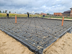 СТРОИТЕЛЬСТВО ФУНДАМЕНТНОЙ ПЛИТЫ ПОД ДОМ И ПОД БЕСЕДКУ - СтройЛюкс