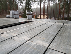 ДОМ ИЗ КЕРАМЗИТОБЕТОННЫХ БЛОКОВ. Цокольный этаж. - СтройЛюкс