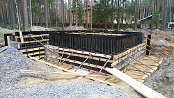 Фундаментная плита с бассейном - СтройЛюкс