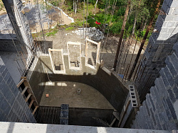 ДОМ ИЗ КЕРАМЗИТОБЕТОННЫХ БЛОКОВ. Цокольный этаж. - СтройЛюкс