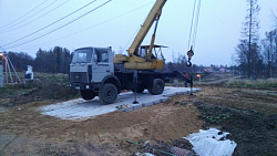 УСТРОЙСТВО ВЪЕЗДА НА УЧАСТОК ЧЕРЕЗ ДРЕНАЖНУЮ КАНАВУ - СтройЛюкс