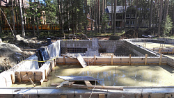 Фундаментная плита с бассейном - СтройЛюкс