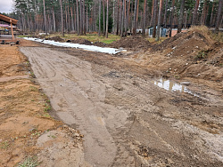 Дренаж  участка в Санкт-Петербурге  - СтройЛюкс