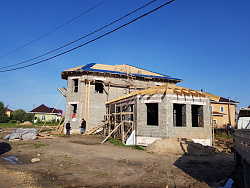 СТРОИТЕЛЬСТВО КОТТЕДЖА ИЗ КЕРАМЗИТОБЕТОННЫХ БЛОКОВ - СтройЛюкс