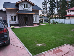 ДОМ ИЗ ГАЗОБЕТОНА И БЛАГОУСТРОЙСТВО УЧАСТКА - СтройЛюкс