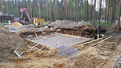 Фундаментная плита с бассейном - СтройЛюкс