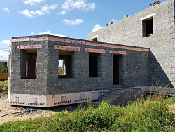 СТРОИТЕЛЬСТВО КОТТЕДЖА ИЗ КЕРАМЗИТОБЕТОННЫХ БЛОКОВ - СтройЛюкс