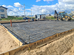 СТРОИТЕЛЬСТВО ФУНДАМЕНТНОЙ ПЛИТЫ ПОД ДОМ И ПОД БЕСЕДКУ - СтройЛюкс