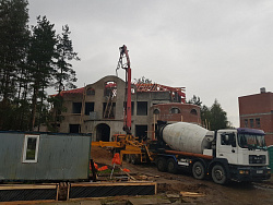 ДОМ ИЗ КЕРАМЗИТОБЕТОННЫХ БЛОКОВ. Цокольный этаж. - СтройЛюкс