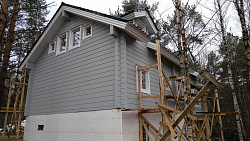 П. Кузьмоловский "ДОМ ПОД КЛЮЧ ИЗ КЛЕЕНОГО БРУСА" - СтройЛюкс