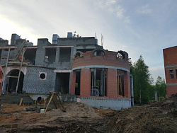 ДОМ ИЗ КЕРАМЗИТОБЕТОННЫХ БЛОКОВ. Цокольный этаж. - СтройЛюкс