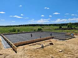 СТРОИТЕЛЬСТВО ФУНДАМЕНТНОЙ ПЛИТЫ НА УЧАСТКЕ - СтройЛюкс