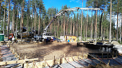 Фундаментная плита с бассейном - СтройЛюкс