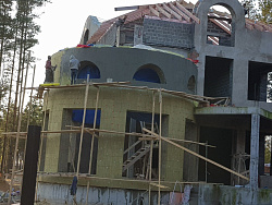 ДОМ ИЗ КЕРАМЗИТОБЕТОННЫХ БЛОКОВ. Цокольный этаж. - СтройЛюкс