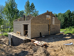 ДОМ ИЗ КЕРАМЗИТОБЕТОННЫХ БЛОКОВ КП ИВОЛГА - СтройЛюкс