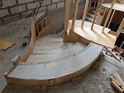 Монолитные лестницы - СтройЛюкс