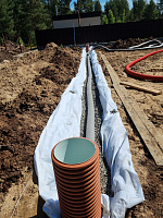 Дренаж  участка в Санкт-Петербурге  - СтройЛюкс