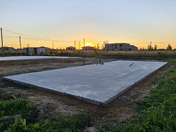 СТРОИТЕЛЬСТВО ФУНДАМЕНТНОЙ ПЛИТЫ ПОД ДОМ И ПОД БЕСЕДКУ - СтройЛюкс