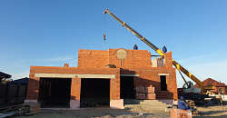 СТРОИТЕЛЬСТВО КОРОБКИ ДОМА ИЗ ПОРИЗОВАННОГО КИРПИЧА - СтройЛюкс