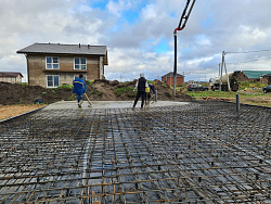 СТРОИТЕЛЬСТВО ФУНДАМЕНТНОЙ ПЛИТЫ ПОД ДОМ И ПОД БЕСЕДКУ - СтройЛюкс