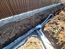 Дренаж  участка в Санкт-Петербурге  - СтройЛюкс