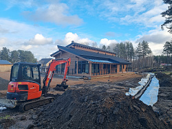 Дренаж  участка в Санкт-Петербурге  - СтройЛюкс