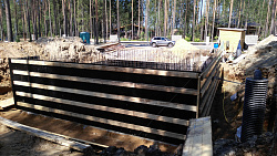 Фундаментная плита с бассейном - СтройЛюкс